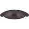 Jeffrey Alexander 3" Center-to-Center Dark Bronze Lyon Cabinet Cup Pull 8233ORB - alternate 2